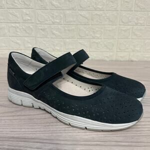 Mephisto Yelina Slip On Shoes WMNS 7.5 Green Perforated Leather Run Off Air Jet